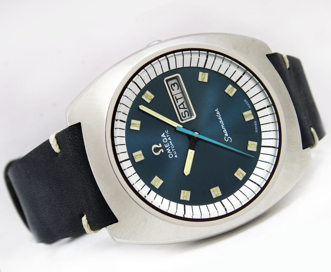 OMEGA Seamaster 腕時計(クォーツ) 1974 Omega Seamaster Automatic 38mm Mens Vintage Steel Watch