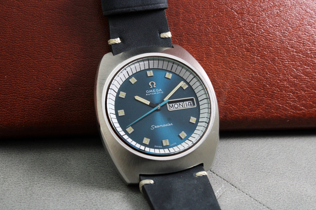 OMEGA Seamaster 腕時計(クォーツ) 1974 Omega Seamaster Automatic 38mm Mens Vintage Steel Watch