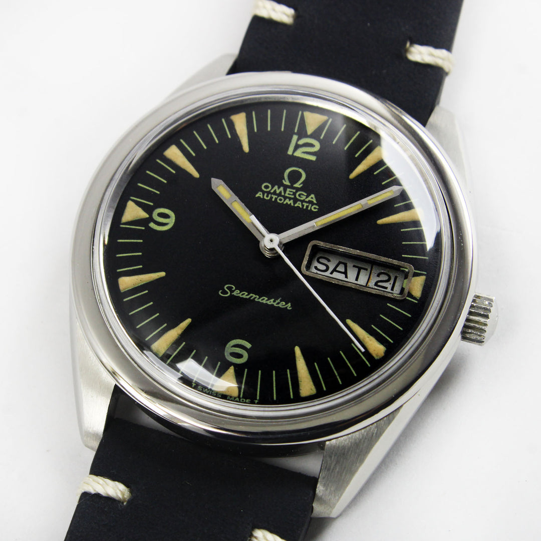1969s Omega Seamaster D/D Automatic Mens Steel Watch 166032