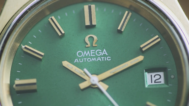 Vintage Omega Seamaster Cosmic 2000 Gold/Steel Watch Ref 166.135